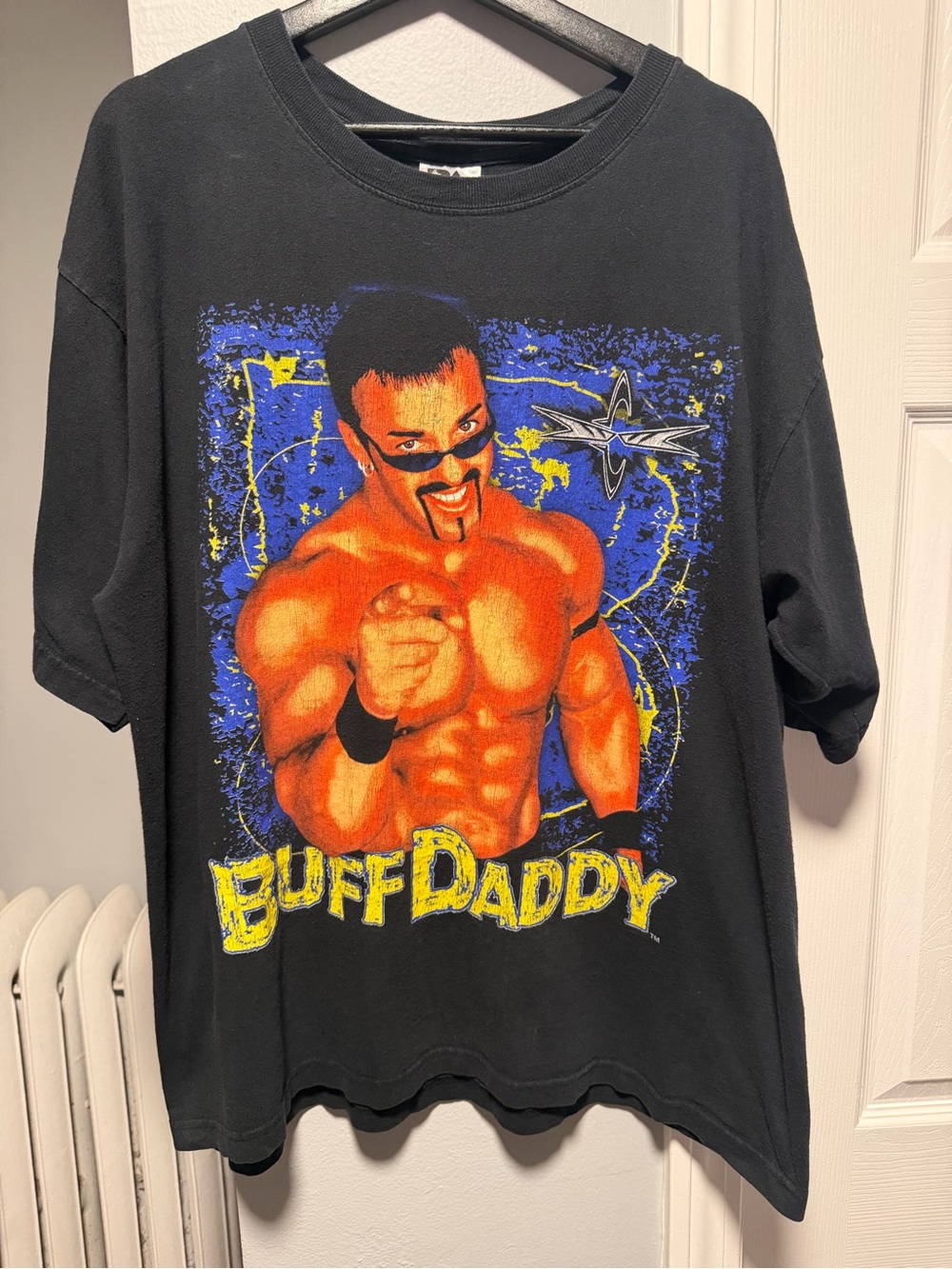 Vintage 90s WCW NWO Buff Bagwell T-Shirt Size 2XL Still The Stuff